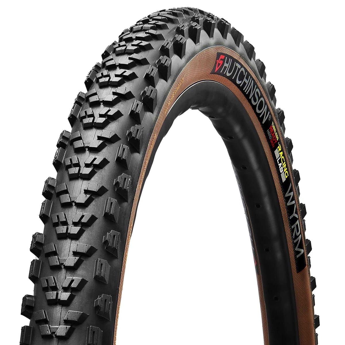 Reifen HUTCHINSON WYRM 29x2.40 Racing Lab Hardskin Race Ripost XC Tubeless Ready Weich Schwarz/Braun