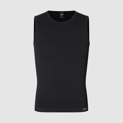 Ärmelloses Funktionsunterhemd GRIPGRAB PACR SPRING AUTUMN SEAMLESS Schwarz