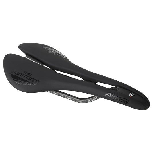 Selle SELLE SAN MARCO ASPIDE SUPERLEGGERA OPEN FIT NARROW Rails Carbone