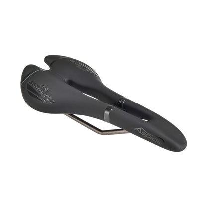 Sattel SELLE SAN MARCO ASPIDE RACING OPEN FIT NARROW Schienen Xsilite Schwarz