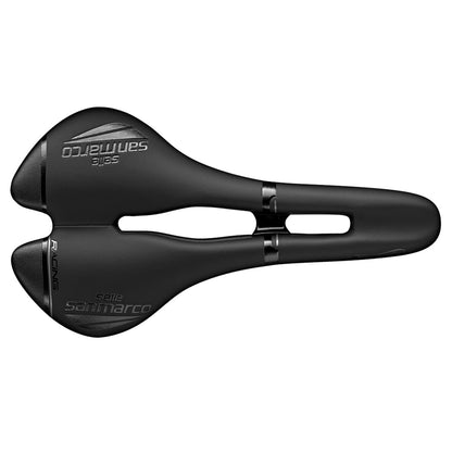 Sattel SELLE SAN MARCO ASPIDE RACING OPEN FIT NARROW Schienen Xsilite Schwarz