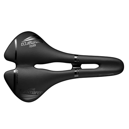 Sattel SELLE SAN MARCO ASPIDE DYNAMIC OPEN FIT WIDE Manganschienen Schwarz