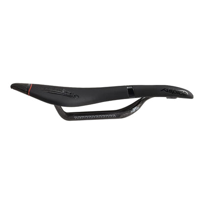 Sattel SELLE SAN MARCO ASPIDE CARBON FX OPEN FIT WIDE Carbon-Schienen Schwarz