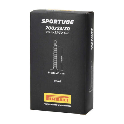 Schlauch PIRELLI BUTYL TUBE 700x23/30c Presta 48mm