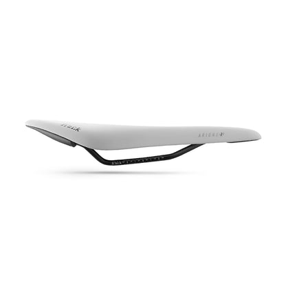 Sattel FIZIK ARIONE R3 OPEN LARGE Kium-Schienen Weiß White Edition