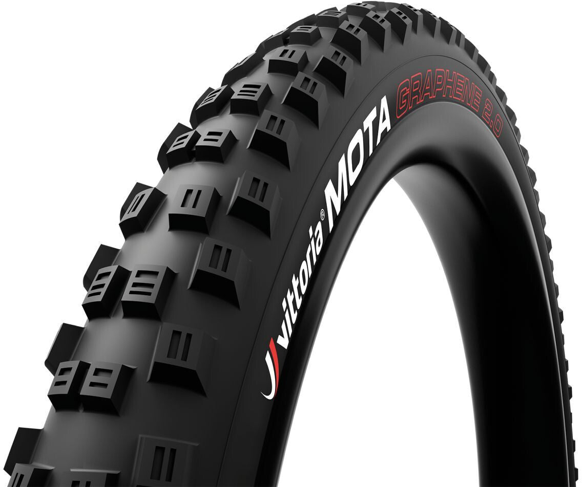 VITTORIA MOTA ENDURO Reifen 27.5x2.60 2-Ply 4C Graphene 2.0 Tubeless Ready Weich Schwarz