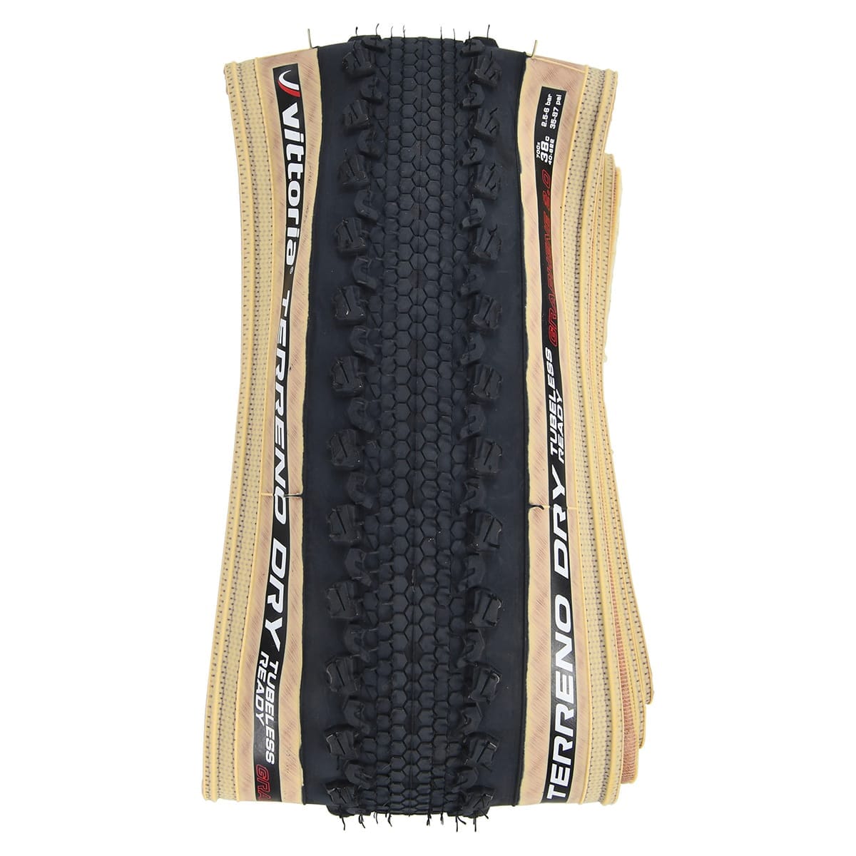 Reifen VITTORIA TERRENO DRY G2.0 700x47c Tubeless Ready Beige