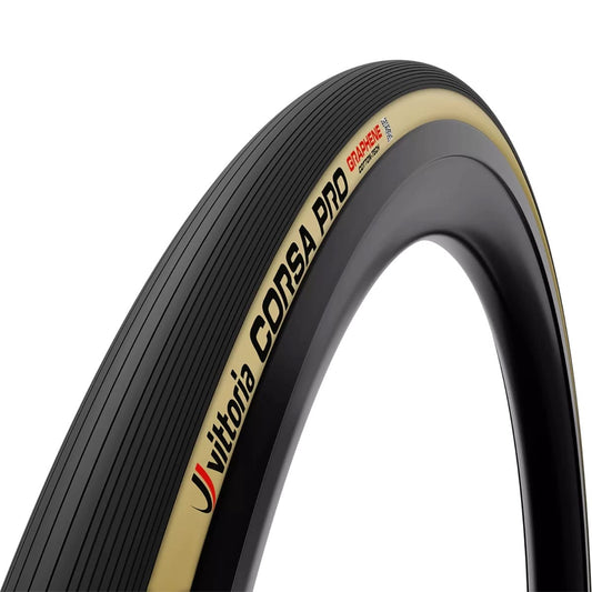 Reifen VITTORIA CORSA PRO Graphene G2.0 700x24c Tubeless Ready Beige