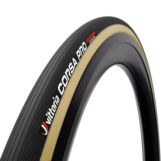 Schlauchreifen VITTORIA CORSA PRO Graphene G2.0 700x25c Beige