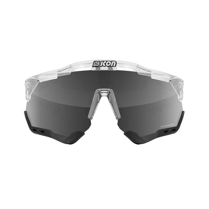 Brille SCICON AEROSHADE Transluzent Iridium Silber