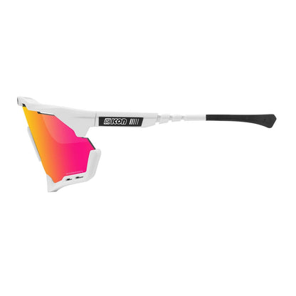 Brille SCICON AEROSHADE Weiß Iridium Rot