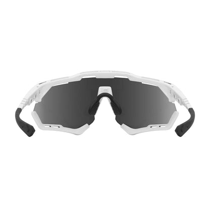 Brille SCICON AEROSHADE Weiß Iridium Blau