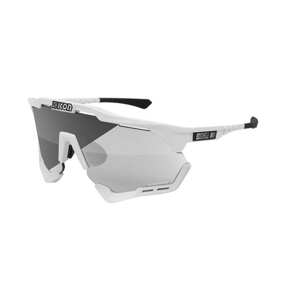 Brille SCICON AEROSHADE Weiß Photochromisch Iridium