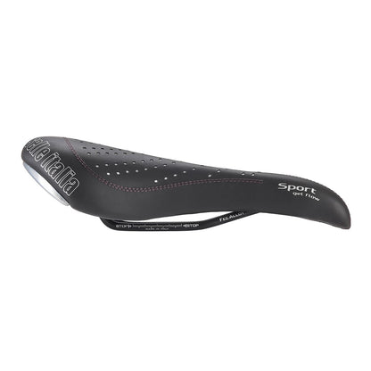 Sattel ITALIA SPORT GEL FLOW Schienen Mangan