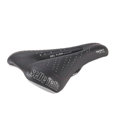 Sattel ITALIA SPORT GEL FLOW Schienen Mangan