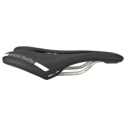 Sattel SELLE ITALIA SLR LADY BOOST SUPERFLOW S Schienen TI316