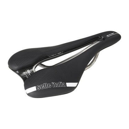 Sattel SELLE ITALIA SLR LADY BOOST SUPERFLOW S Schienen TI316