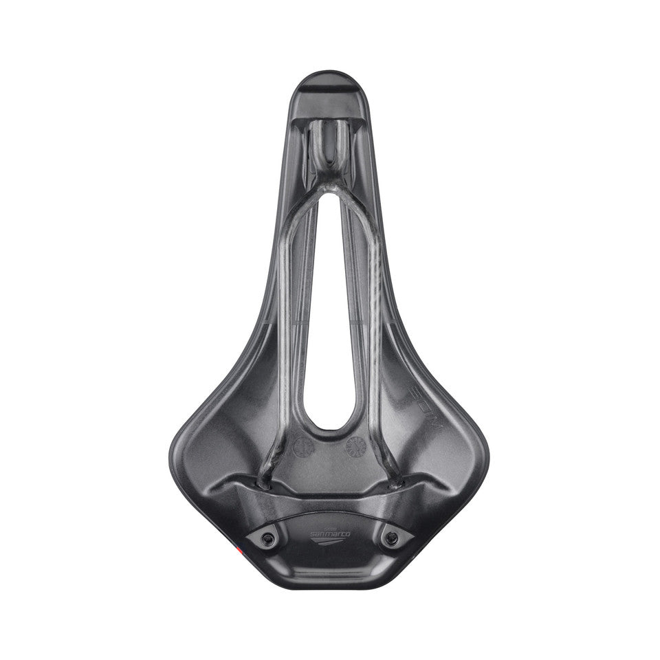 Sattel SAN MARCO GROUND SHORT OPEN-FIT CARBON FX 155mm Schwarz