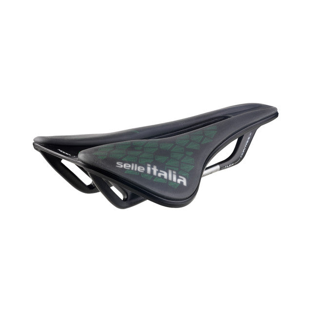 Selle SELLE ITALIA Model X GREEN SUPERFLOW LEAF L Rails Fec Grün/Schwarz