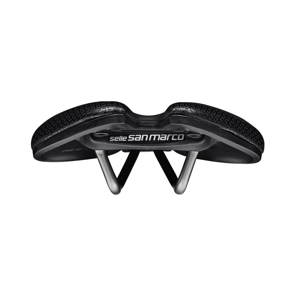 Sattel SAN MARCO SHORTFIT 2.0 SUPERCOMFORT OPEN-FIT RACING L3 Breite 155mm Stahlschienen Xsilite