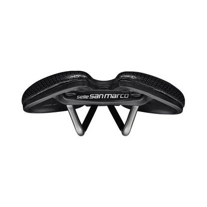 Sattel SAN MARCO SHORTFIT 2.0 SUPERCOMFORT OPEN-FIT RACING L3 Breite 155mm Xsilite Stahlschienen
