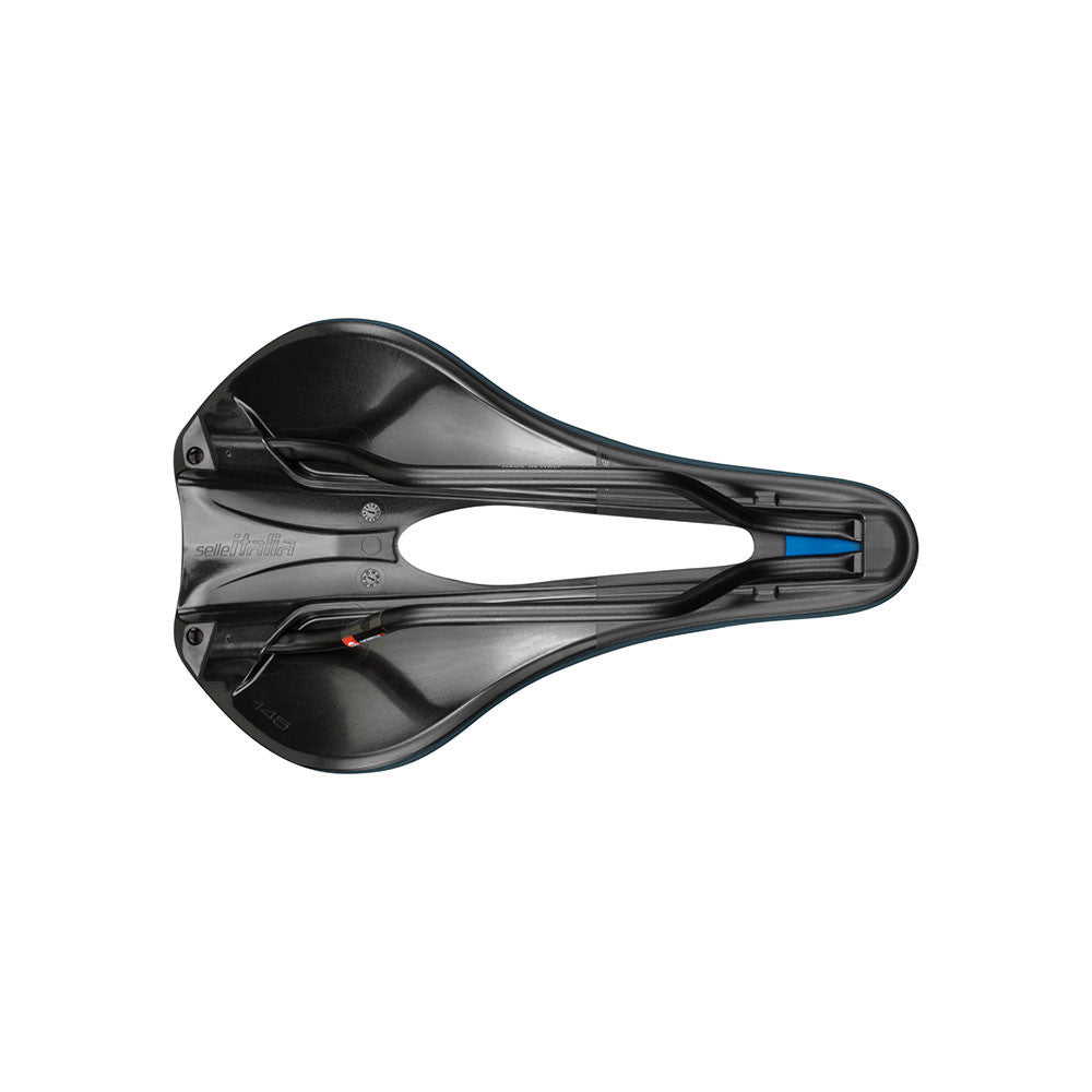 Sattel SELLE ITALIA NOVUS BOOST EVO GRAVEL SUPERFLOW TM L Schienen Mangan Blau