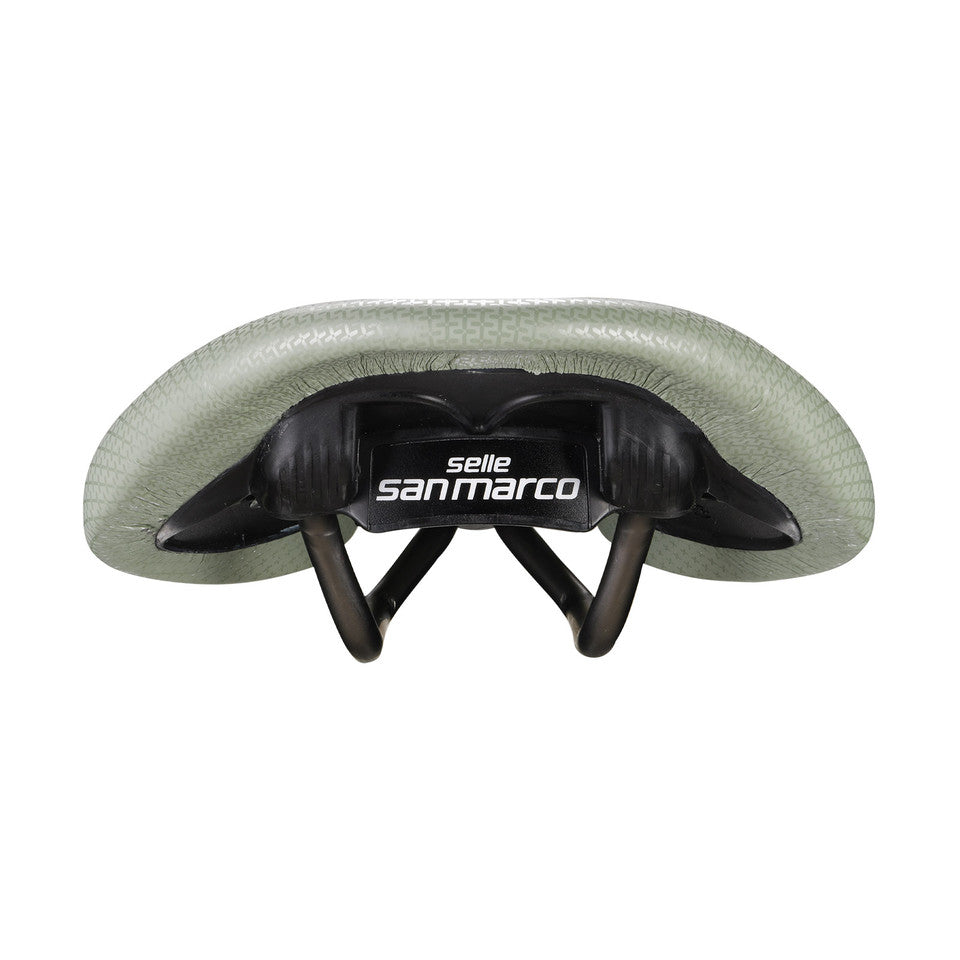 Sattel SAN MARCO ALLROAD SUPERCONFORT OPEN-FIT RACING L3 Breite 146mm Stahlschienen Xsilite Beige