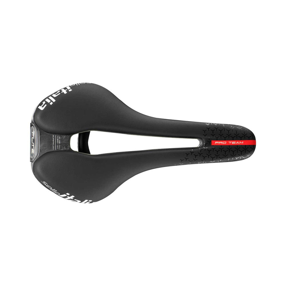 Selle SELLE ITALIA FLITE BOOST SUPERFLOW PRO TEAM 6.1 S Rails Carbon Schwarz