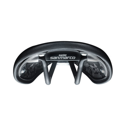 Sattel SAN MARCO REGAL SHORT OPEN-FIT DYNAMIC S2 Breite 140mm Manganschienen