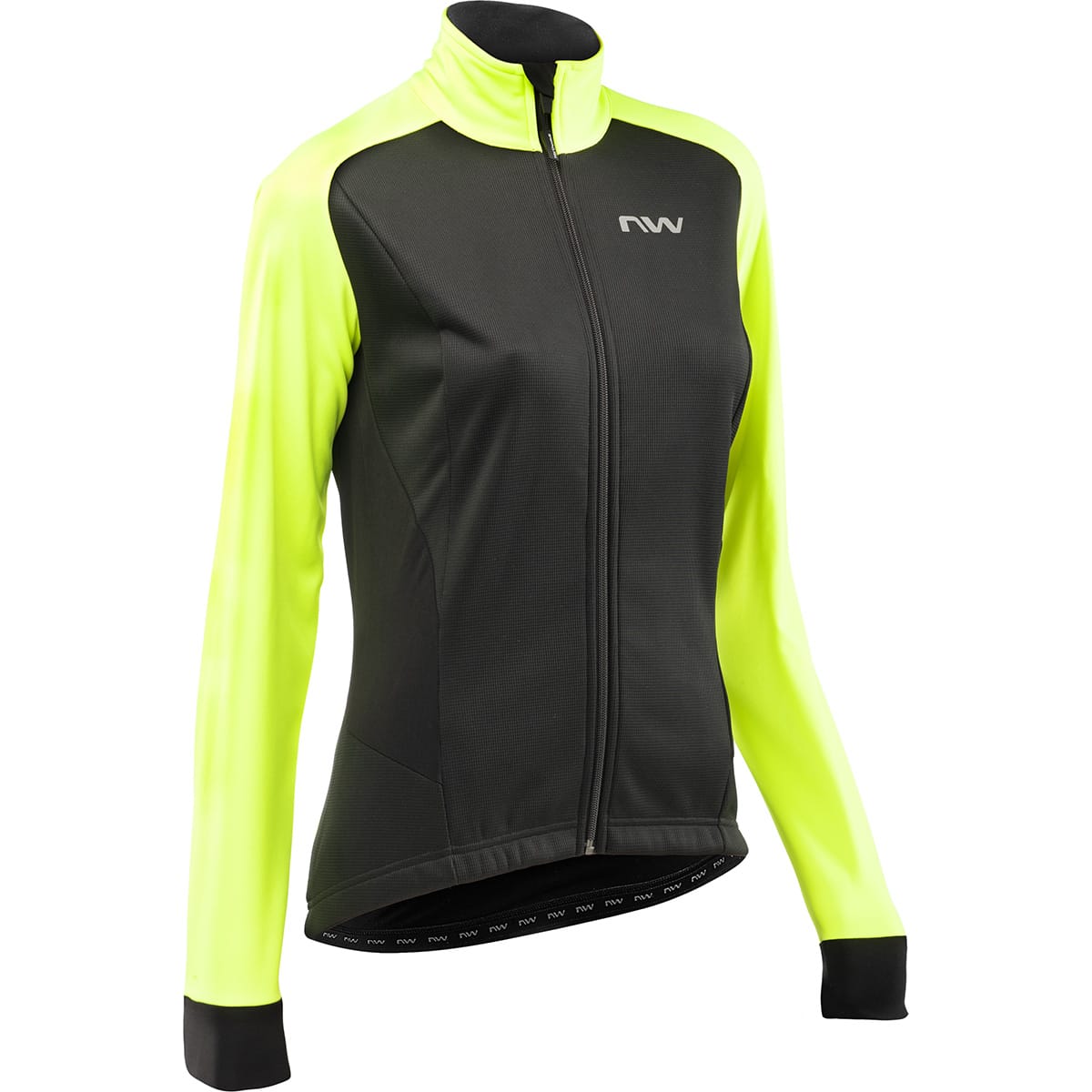 NORTHWAVE RELOAD Women's Jacket Schwarz/Gelb