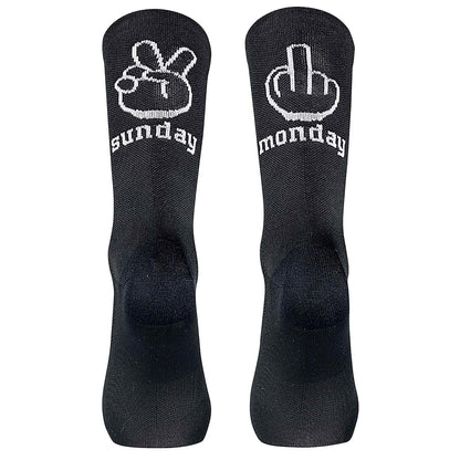 Socken NORTHWAVE SUNDAY MONDAY Schwarz
