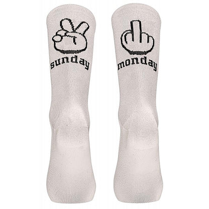 Socken NORTHWAVE SUNDAY MONDAY Weiß