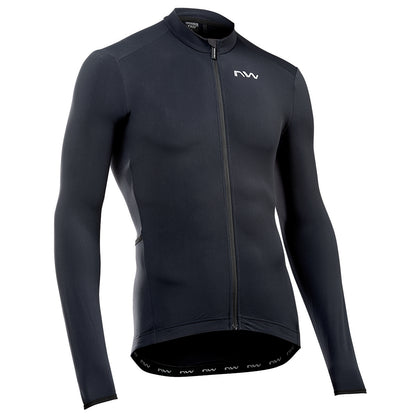 Trikot NORTHWAVE FAHRENHEIT Lange Ärmel Schwarz