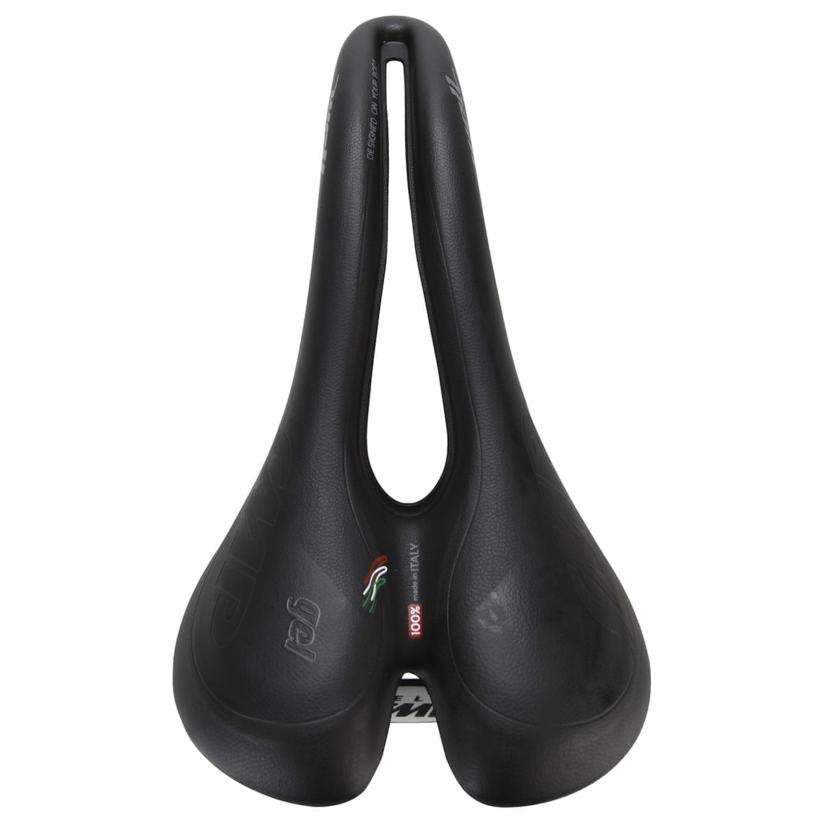 Selle SMP WELL GEL largeur 144mm rails acier