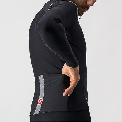 CASTELLI TUTTO NANO RoS Langarmtrikot Schwarz