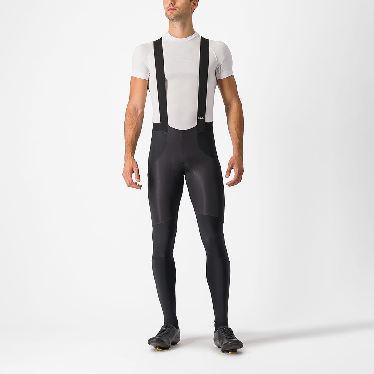 CASTELLI SORPASSO RoS Lange Trägerhose Schwarz