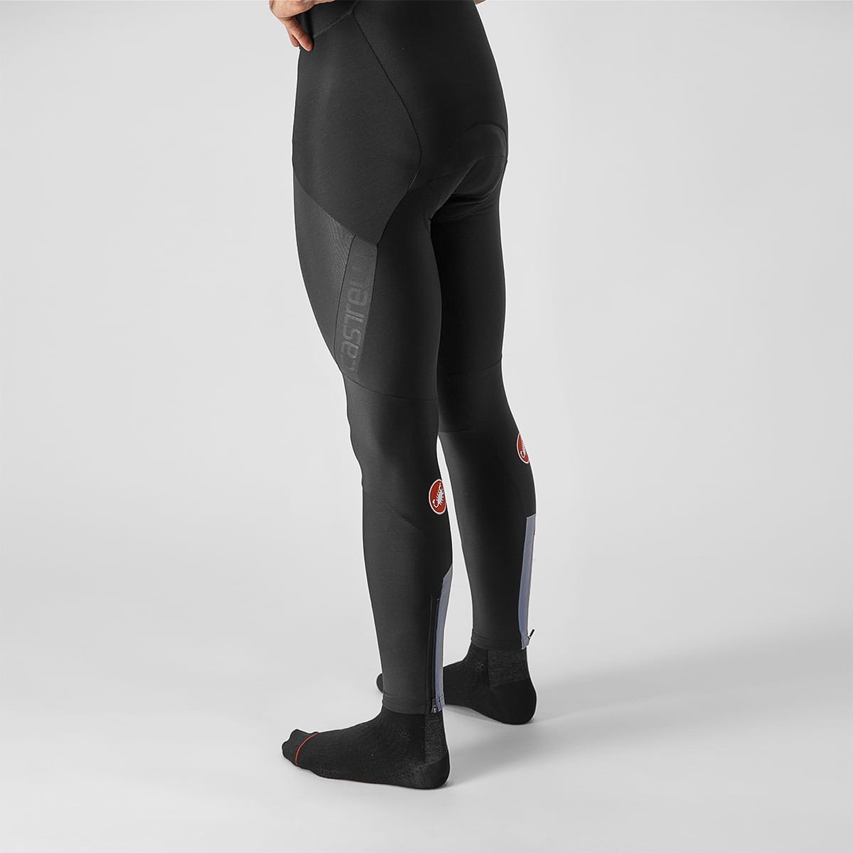 CASTELLI SORPASSO RoS Lange Trägerhose Schwarz