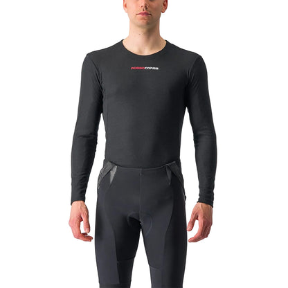 Unterhemd CASTELLI PROSECCO TECH Lange Ärmel Schwarz