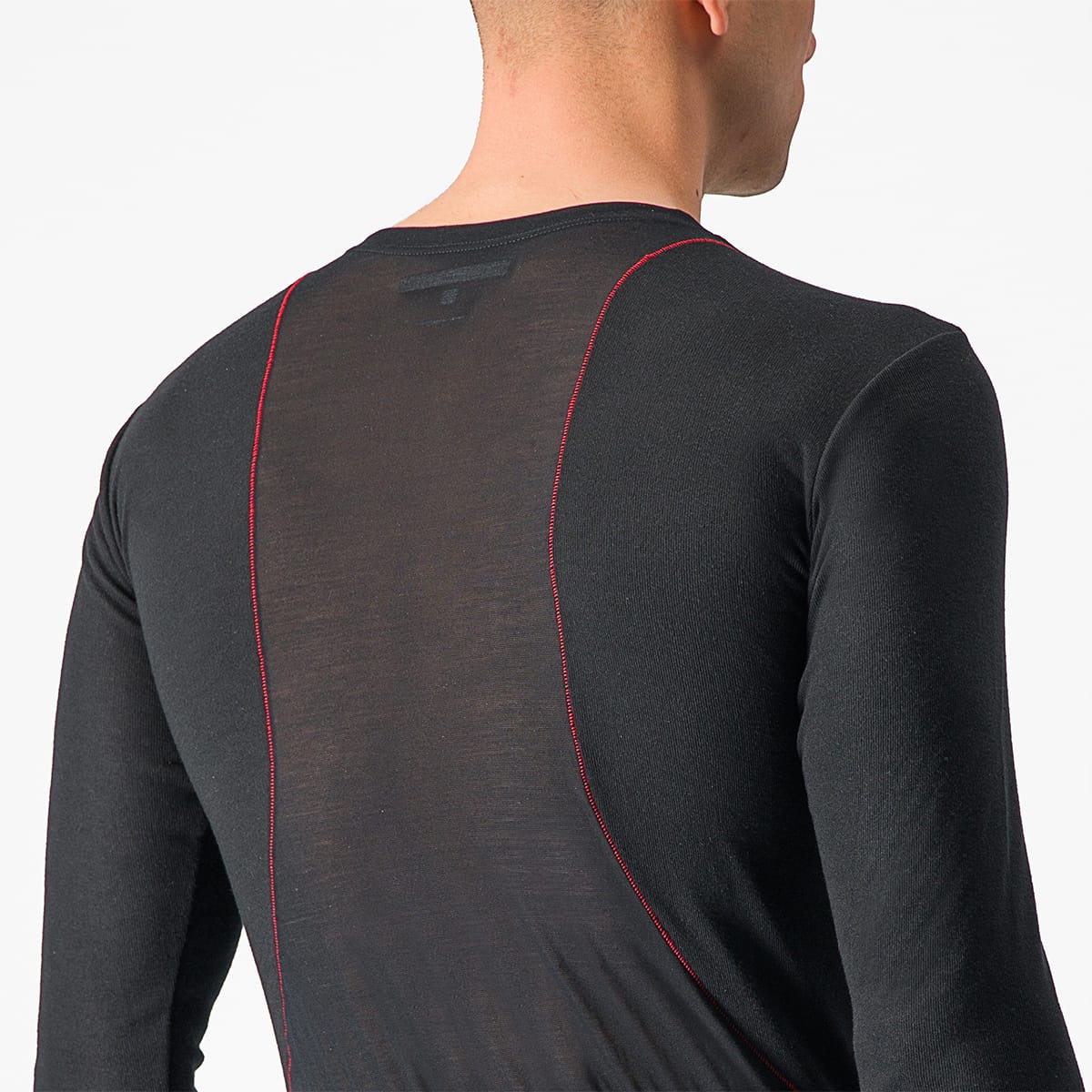 Unterwäsche CASTELLI PROSECCO TECH Longsleeve Schwarz