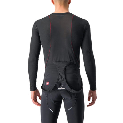 Unterhemd CASTELLI PROSECCO TECH Lange Ärmel Schwarz
