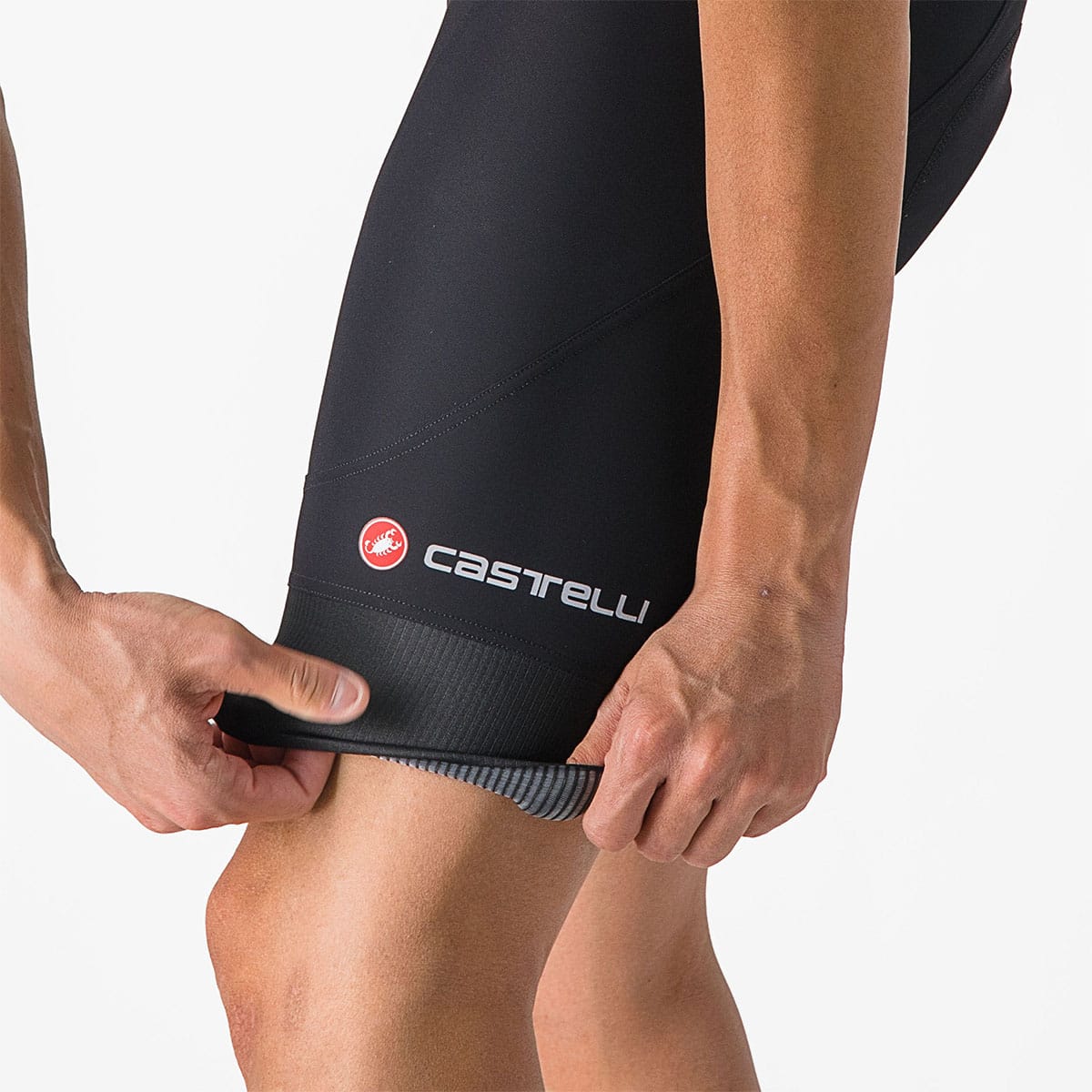 CASTELLI ENDURANCE 3 Kurze Radlerhose Schwarz