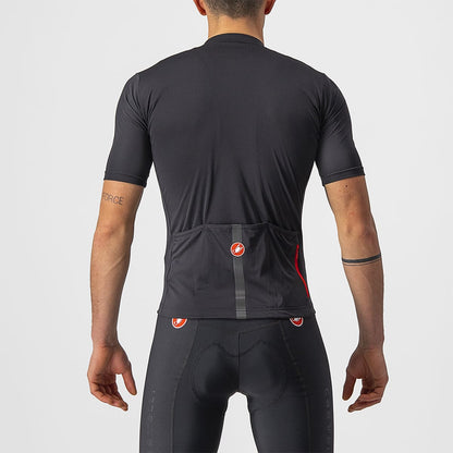 Trikot CASTELLI CLASSIFICA Kurzarm Schwarz