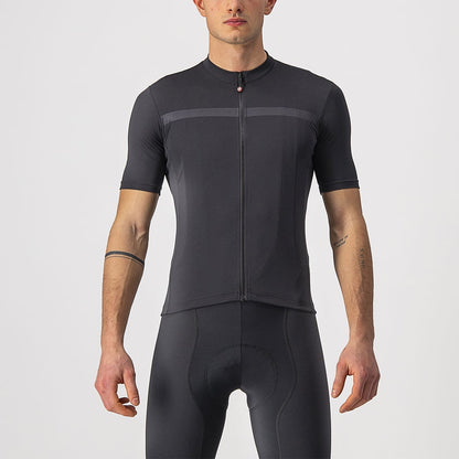 Trikot CASTELLI CLASSIFICA Kurzarm Schwarz