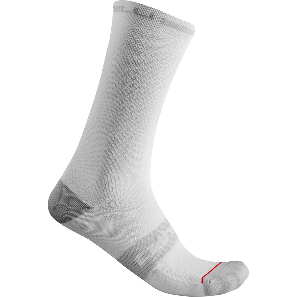 Chaussettes CASTELLI SUPERLEGGERA T 18 Blanc 