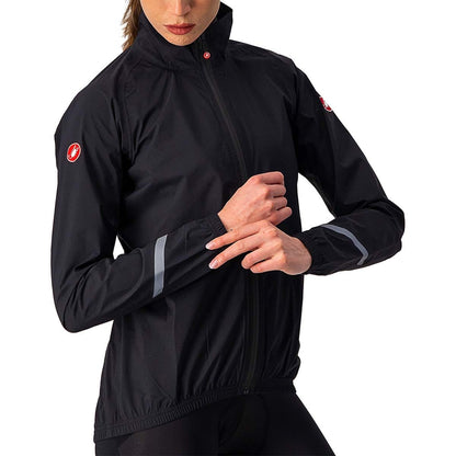 Jacke CASTELLI EMERGENCY 2 Damen Schwarz