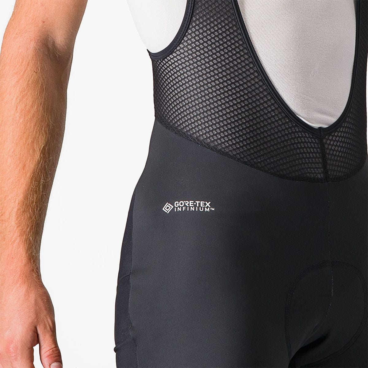 CASTELLI POLARE 3 Lange Trägerhose Schwarz