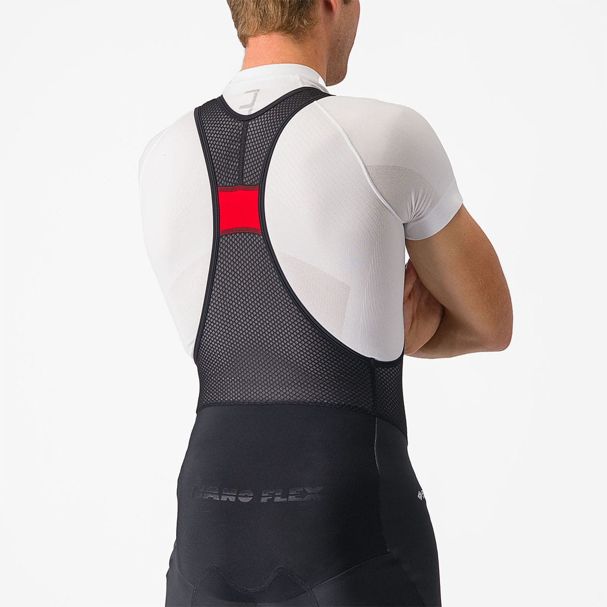 CASTELLI POLARE 3 Lange Trägerhose Schwarz