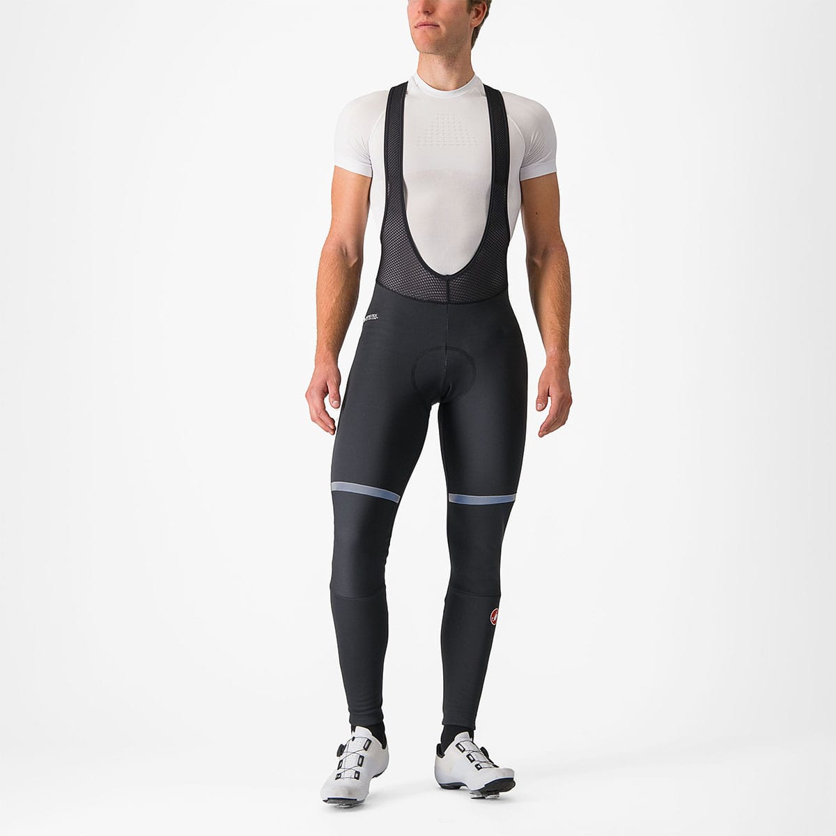 CASTELLI POLARE 3 Lange Trägerhose Schwarz