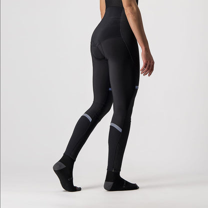 Lange Trägerhose CASTELLI POLARE 3 Damen Schwarz