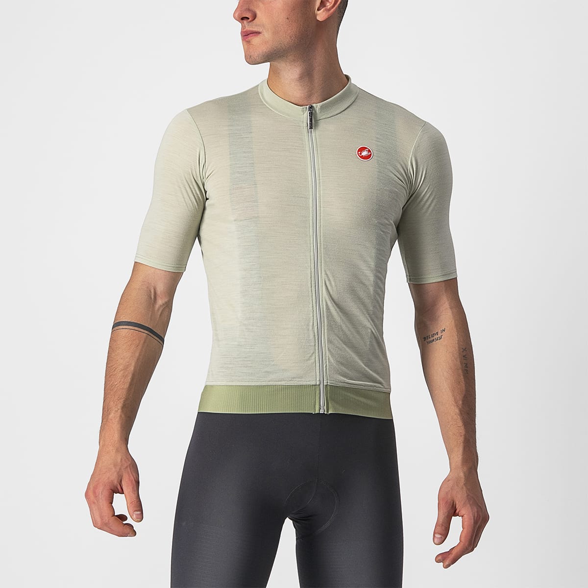 CASTELLI ESSENZA Trikot Kurzarm Grün